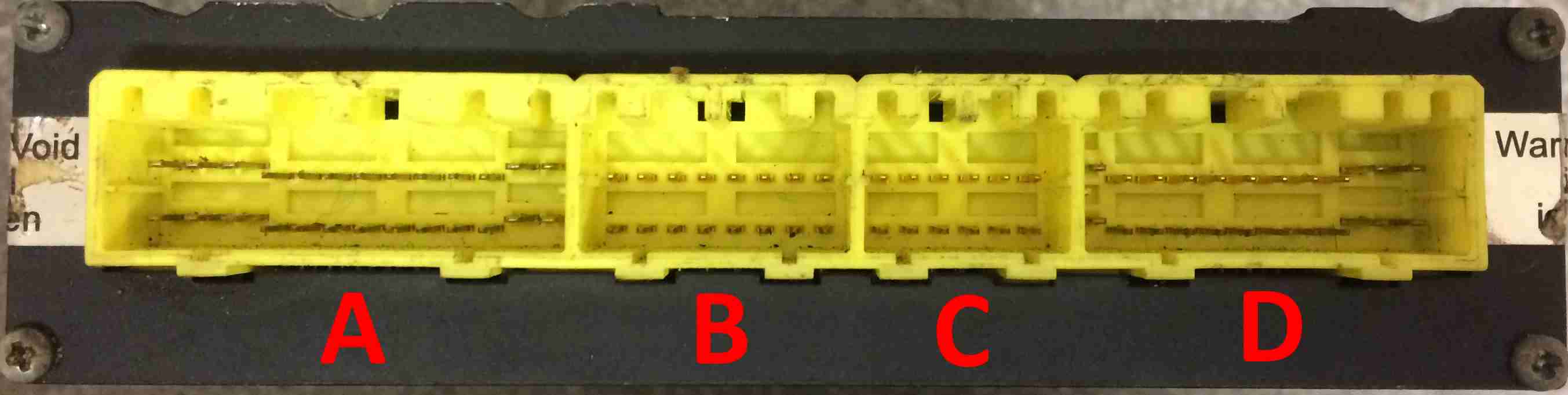 Honda, Civic, Integra, DelSol, Prelude OBD1 ECU pinout P28 P30 P72 P73